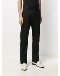 schwarze Jeans von Raf Simons