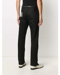 schwarze Jeans von Raf Simons