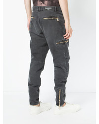 schwarze Jeans von Balmain