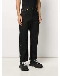 schwarze Jeans von Alexander McQueen