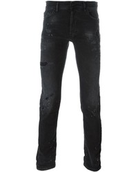 schwarze Jeans von Marcelo Burlon County of Milan