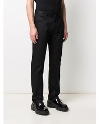 schwarze Jeans von Raf Simons