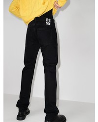 schwarze Jeans von Raf Simons