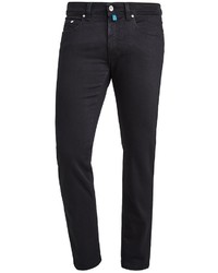 schwarze Jeans von Pierre Cardin