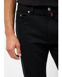 schwarze Jeans von Pierre Cardin