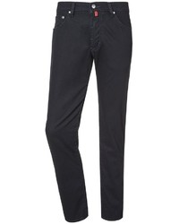 schwarze Jeans von Pierre Cardin