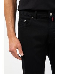 schwarze Jeans von Pierre Cardin