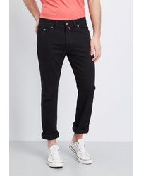 schwarze Jeans von Pierre Cardin