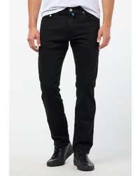 schwarze Jeans von Pierre Cardin