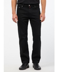 schwarze Jeans von Pierre Cardin