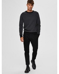 schwarze Jeans von Selected Homme