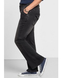 schwarze Jeans von SHEEGO DENIM