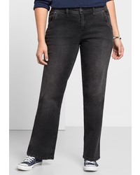 schwarze Jeans von SHEEGO DENIM