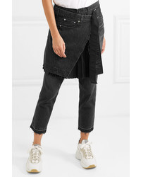 schwarze Jeans von Sacai