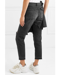 schwarze Jeans von Sacai