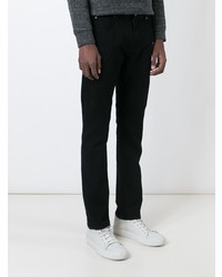 schwarze Jeans von Helmut Lang