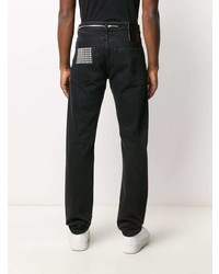 schwarze Jeans von Raf Simons