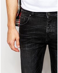 schwarze Jeans von Asos