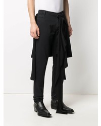 schwarze Jeans von Raf Simons