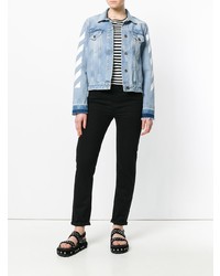 schwarze Jeans von T by Alexander Wang