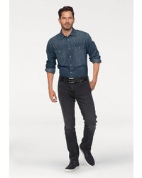 schwarze Jeans von Wrangler