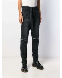 schwarze Jeans von Sacai