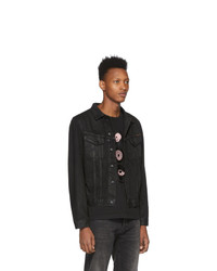 schwarze Jeansjacke von Nudie Jeans