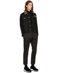 schwarze Jeansjacke von Kenzo