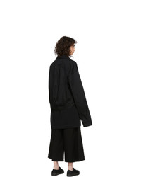 schwarze Jeansjacke von Regulation Yohji Yamamoto