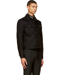 schwarze Jeansjacke von Givenchy