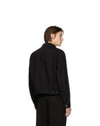 schwarze Jeansjacke von Lemaire