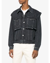 schwarze Jeansjacke von John Lawrence Sullivan