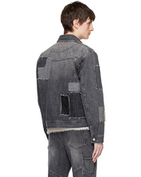 schwarze Jeansjacke von Andersson Bell