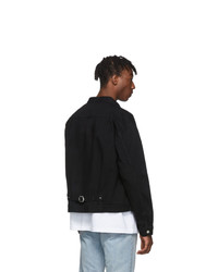 schwarze Jeansjacke von John Elliott