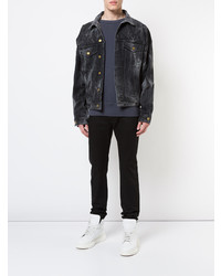 schwarze Jeansjacke von Fear Of God