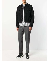 schwarze Jeansjacke von Calvin Klein 205W39nyc