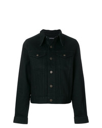 schwarze Jeansjacke von Calvin Klein 205W39nyc