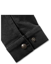 schwarze Jeansjacke von Carhartt