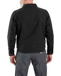 schwarze Jeansjacke von Carhartt
