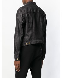 schwarze Jeansjacke von Diesel