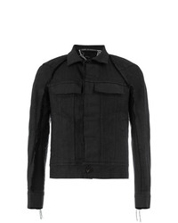 schwarze Jeansjacke von Cedric Jacquemyn