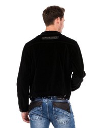 schwarze Jeansjacke von Cipo & Baxx