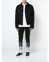 schwarze Jeansjacke von Fear Of God