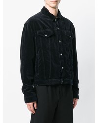 schwarze Jeansjacke von McQ Alexander McQueen