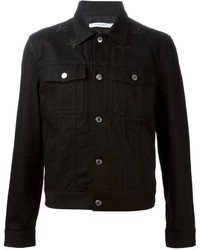 schwarze Jeansjacke von Givenchy