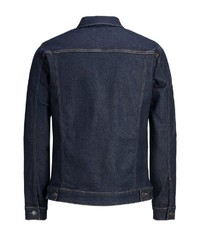 schwarze Jeansjacke von Jack & Jones