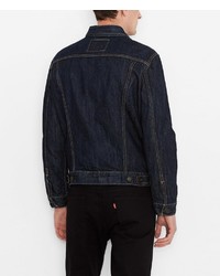 schwarze Jeansjacke von Levi's