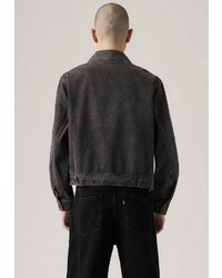 schwarze Jeansjacke von Levi's