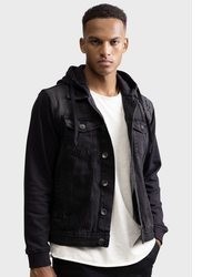 schwarze Jeansjacke von Redefined Rebel
