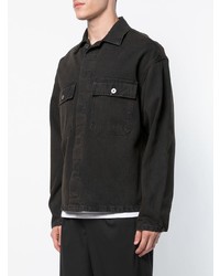 schwarze Jeansjacke von Yeezy